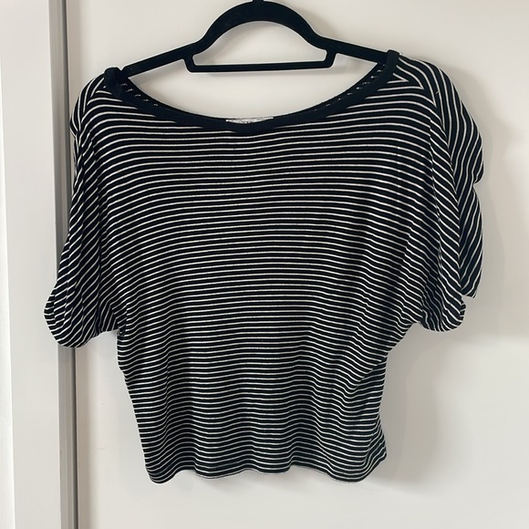 Striped crop tee - Picture 2 of 3